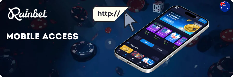Phone showing the game lobby AU