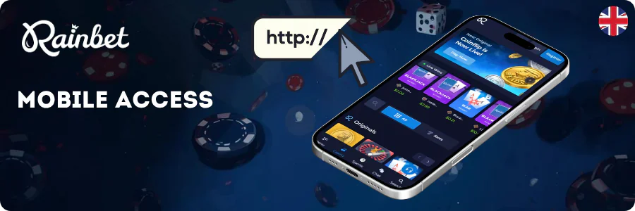 Phone showing the game lobby UK
